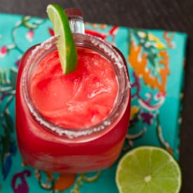 Frozen Watermelon Margaritas
