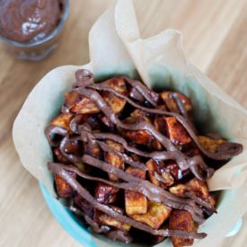 Baked Plantain Bites