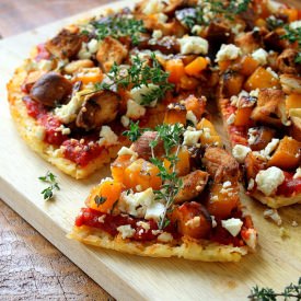 Roasted Butternut & Rice Pizza