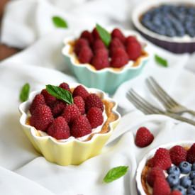 Raspberry Lemon Tartelettes