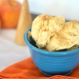 Peach Cheesecake Ice Cream