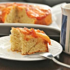 Peach Upside-Down Cake