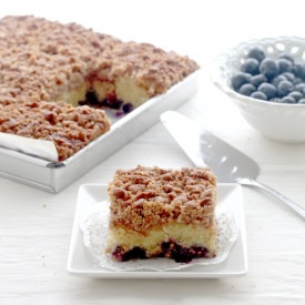 Blueberry Streusel Cake