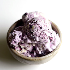 Blueberry Cheesecake Ice Cream