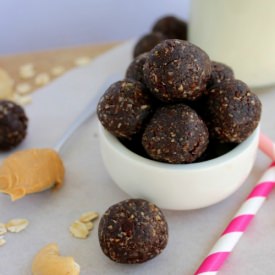 Healthy Choc PB Cookie Dough Bites