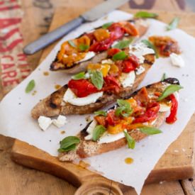 Bruschetta with Peppers