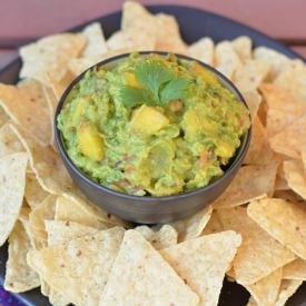 Peach Guacamole