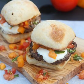 Bruschetta Burgers