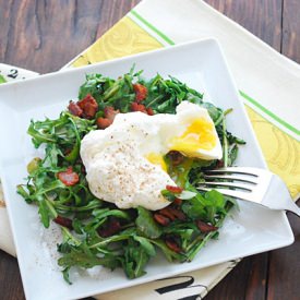 Warm Arugula Salad