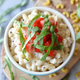 Caprese Mac and Cheese