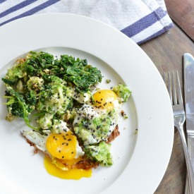 Green Fried Eggs