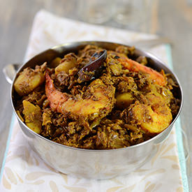 Banana Blossom ‘n Shrimp
