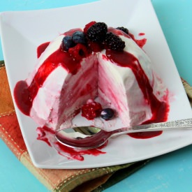 Berry Medley Bombe