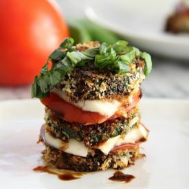 Baked Zucchini Stacks