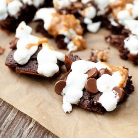 Peanut Butter Marshmallow Brownies
