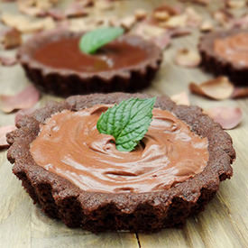 Dulce de Leche and Chocolate Tarts