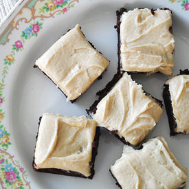 Peanut Butter Frosted Brownies