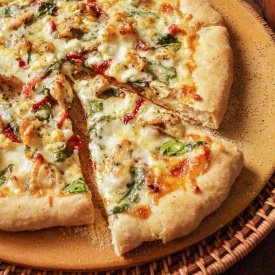 Herb Chicken Mediterranean Pizza