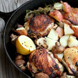 Skillet Rosemary Chicken