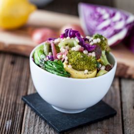 Bok Choy & Veggie Couscous Salad