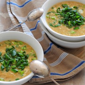 Egg ‘Flower’ Soup
