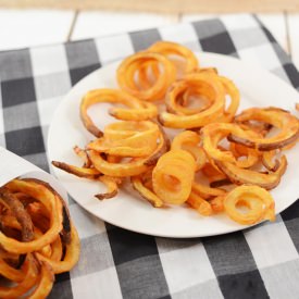 Oven Baked Curly Fries