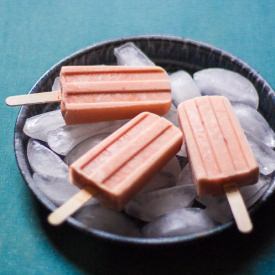 Peach Yogurt Pops