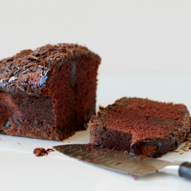 Quadruple Chocolate Loaf Cake
