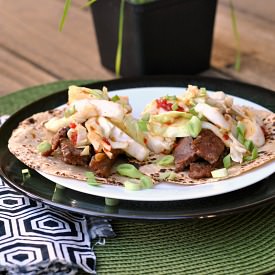 Korean-Style Beef Tacos