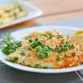 Fried Sole with Lemon Caper Sauce