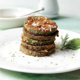 Zucchini Chips & Garlic Vinaigrette