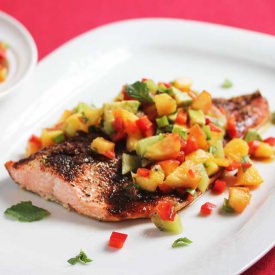 Roasted Chili Orange Salmon
