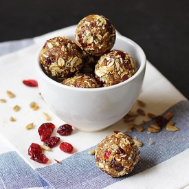 Cranberry Energy Bites