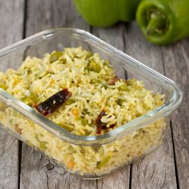 Capsicum Rice (Bell Pepper Rice)