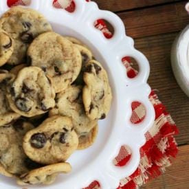 Perfect Mini Chocolate Chip Cookies