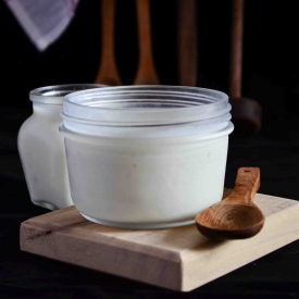 Rose Flavored Yogurt Pannacotta
