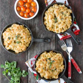 Green Chile Chicken Mac-and-Cheese