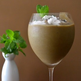 Cocoa-Coconut-Mint Smoothie