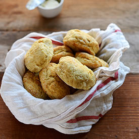 Fluffy Vegan Biscuits