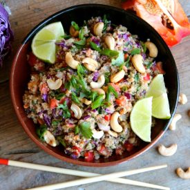 Thai Cashew Quinoa