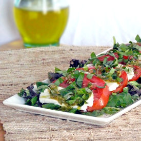 Caprese Salad with Chimichurri