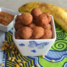 Accra Banana- African Corn Fritters