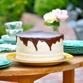 Salted Buttercream White Cake