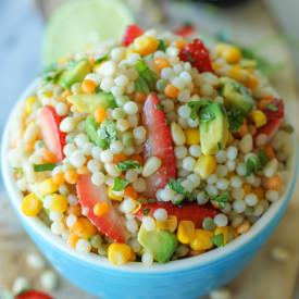 Strawberry Avocado Couscous Salad