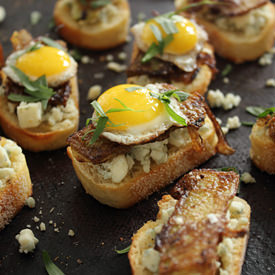 Breakfast Crostini