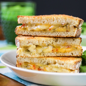 Parmesan Crusted Chicken and Cheese