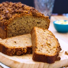 Peanut Butter Banana Bread