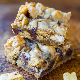 Soft & Gooey Loaded Smores Bars