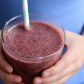 Blueberry, Apple & Banana Smoothie