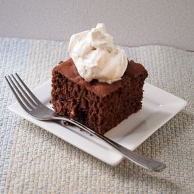 Nutty Brownie Cake